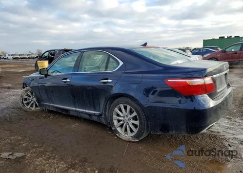 2012 Lexus Ls 460 z USA, uszkodzony, nr VIN JTHCL5EF9C5015486